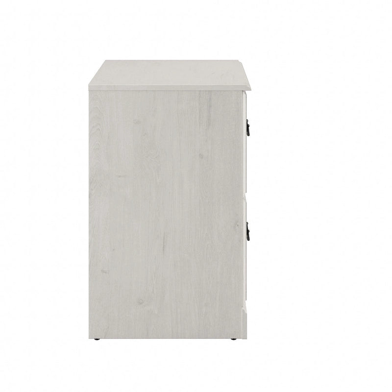 Lateral File Cabinet with Lockable Drawer and Ball-Bearing Slides