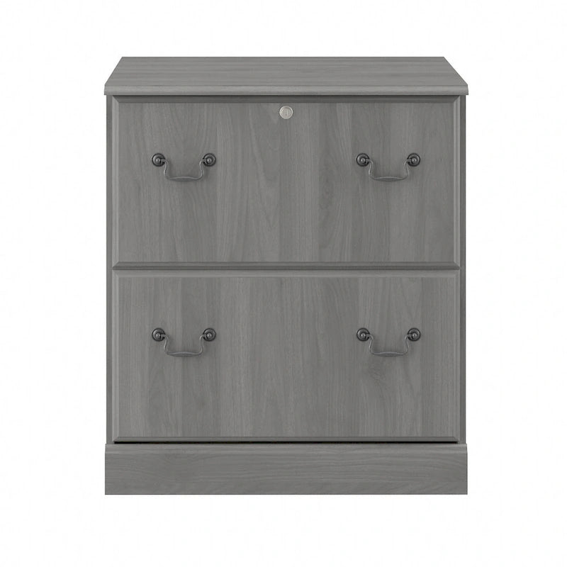 Lateral File Cabinet with Lockable Drawer and Ball-Bearing Slides