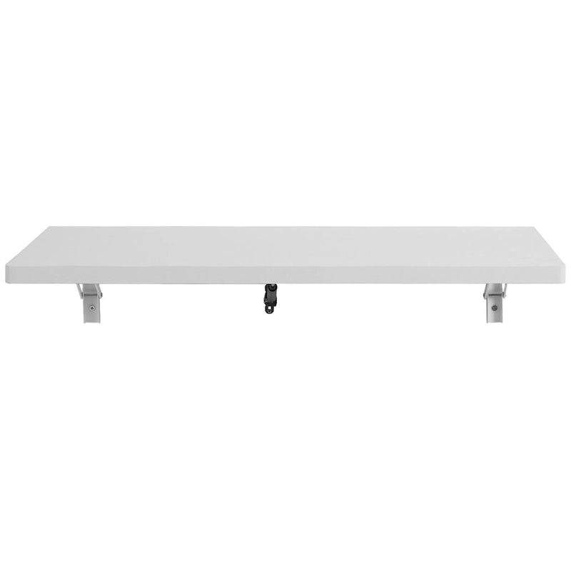 Wall-Mounted Folding Floating Desk for Home Office, Garage & Kitchen
