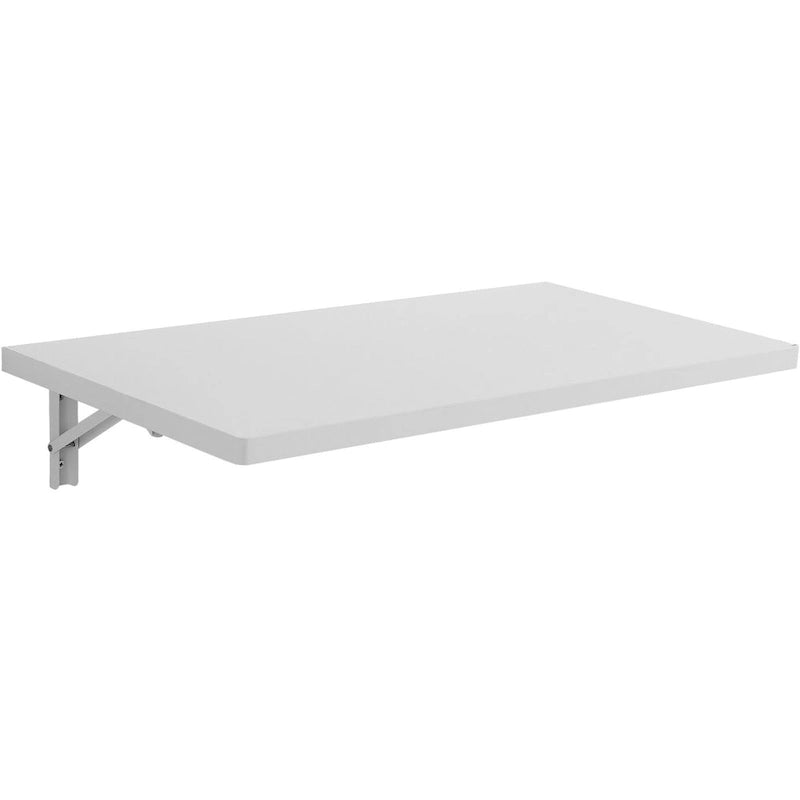 Wall-Mounted Folding Floating Desk for Home Office, Garage & Kitchen