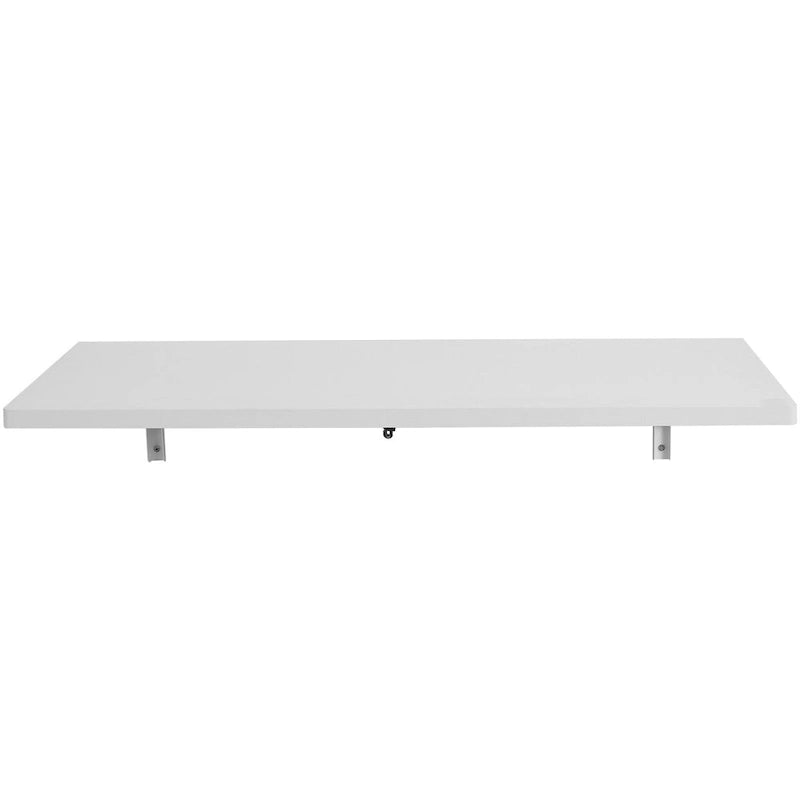 Wall-Mounted Folding Floating Desk for Home Office, Garage & Kitchen