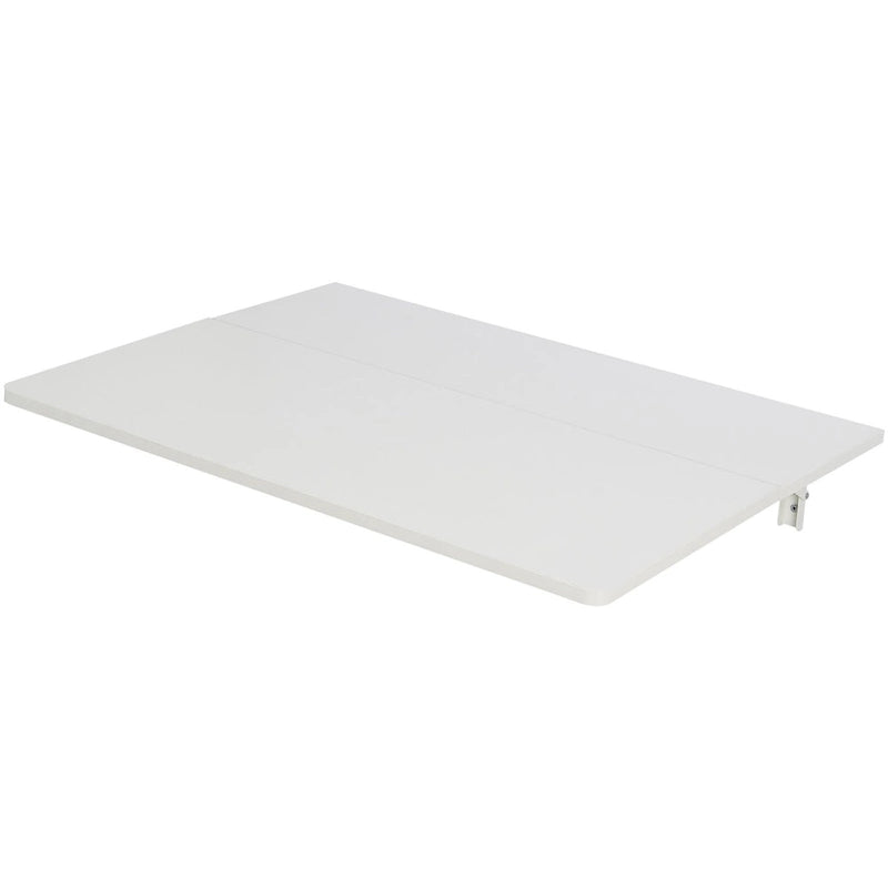 Wall-Mounted Folding Floating Desk for Home Office, Garage & Kitchen