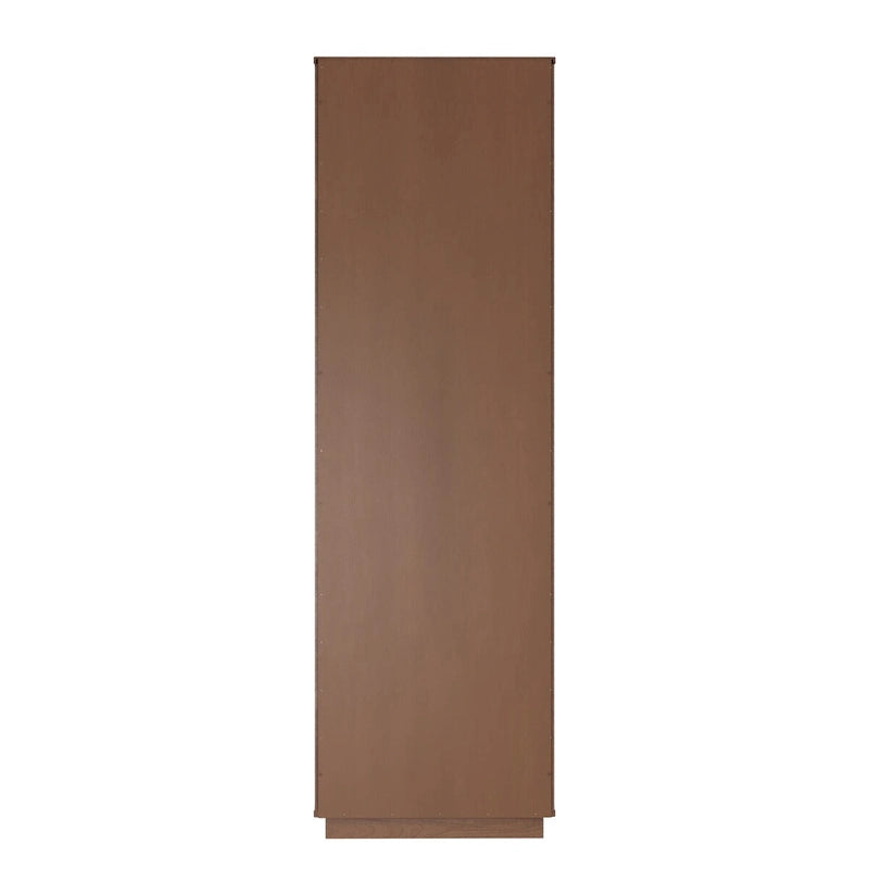Mid-Century Modern Hall Tree with 3 Hooks, Shelf & Soft-Close Drawer